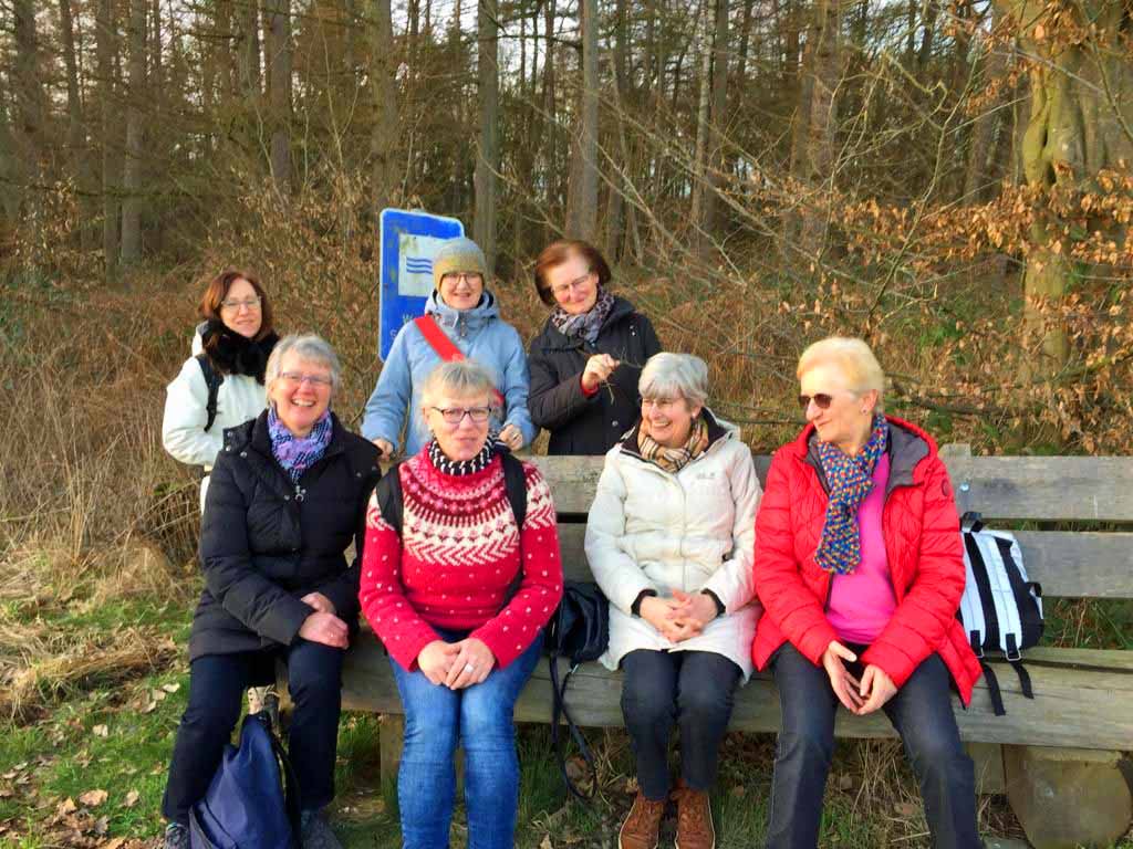 Bild der Wandergruppe